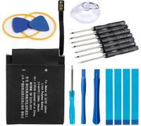 HEUE-Batterie A2181 Compatible Avec Apple Iwatch Watch S5 Série 5 Se 44Mm A2093 A2095 A2157 A2352 A2354 A2356 Gps+Cellular Rechargeable Lithium-Polymère Accu Pile 3,81V 296Mah (S5-44Mm-A2181)