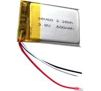 HEUE-Batterie Lipo Rechargeable De Rechange 3,8 V 600 Mah Pour Shure Aonic 40 Sur L'Oreille - Bluetooth Sans Fil - Casque Antibruit