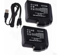 HEUE-Batteries Rechargeables Li-Polymère 7,4 V 2200 Mah/3500 Mah/5000 Mah Pour Batteries Chauffantes,Gants,Mitaines,Chaussettes Chauffantes (5000 Mah)