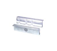 HEUER 109140 Étau Pâtisserie/Protection Pâtisserie rechtwinkelig, parallèle, spécial intégré Aimants, convient pour étau 140 mm - Matériau : Aluminium G