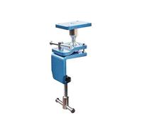 HEUER Pince à billes - Pour étau 100 mm/étau compact 120 (Dimensions 12 x 8 x 28 cm, poids 2,8 kg, acier, revêtu par pulvérisation, bleu) 119110