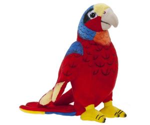 Heunec 285576 Softissimo Perroquet Rouge 20 cm