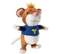 Heunec- Souris Jouet en Tissu pour bébé, 589674, Bleu