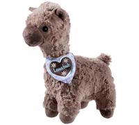 Heunec Kuma Lama Lausbub Peluche lama Marron foncé