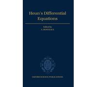 Heun's Differential Equations, Oxford Science Publications Slavyanov S. Yu, A. Duval, D. Schmidt, F. M. Arscott, G. Wolf, P. Maroni (Auteur)