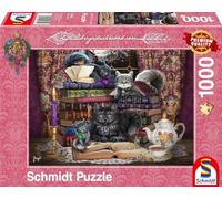 Heure de Conte de fées avec des Chats : Puzzle Birgid Ashwood 1000 pièces