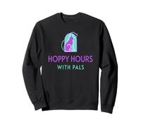 Heure Joyeuse Entre Amis Ambiance Lapin Douce Sweatshirt