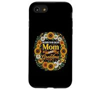 Heureuse d'être appelée Maman et Grand-mère, tournesols, fête des mères Coque pour iPhone SE (2020) / 7/8