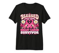 Heureuse d'être appelée Papillon Rose, survivante du Cancer du Sein T-Shirt Haut de Gamme