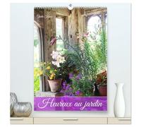 Heureux au jardin (Calendrier mural 2026 DIN A2 horizontal) calendrier de bureau: Quoi de plus agréable que de profiter d'un jardin en fleurs