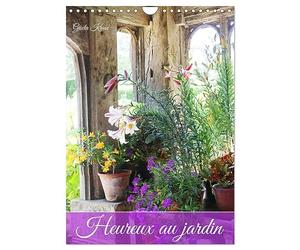 Heureux au jardin (Calendrier mural 2027 DIN A4 horizontal), CALVENDO calendrier mensuel: Quoi de plus agréable que de profiter d'un jardin en fleurs