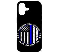 Heureux Les Artisans de Paix | Blue Lives Matter | Police Coque pour iPhone 17
