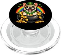 Heureux Lutin Bouledogue Français Chien Maman Papa Amoureux PopSockets PopGrip pour MagSafe