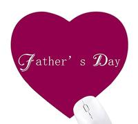 heureux père jour de bonheur grâce Jeux de tapis de souris en forme de coeur