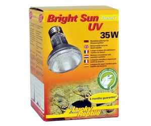 Heureux Reptile-Bright Soleil UV Désert 35 Watt Terrarium Reptiles Du Désert