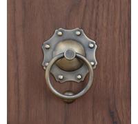 Heurtoir à tête Heurtoir de porte en laiton et bronze 6-20cm(A,Ring 20cm)