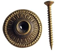 Heurtoir de porte de rechange en laiton massif, finition non laquée (bronze antique)