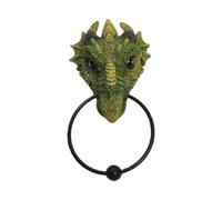 Heurtoir de porte - En résine gothique - Créature profonde - Design vintage classique - Sculpture murale élégante avec finition antique - Figurine décorative pour café à thème, porte d'entrée