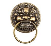 Heurtoir De Porte,Heurtoir De Porte D'Entree Lot De 2 Heurtoirs Porte Décoratifs En Forme Tête Lion For D'entrée, Armoire, Hôtel(6cm)