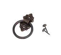 Heurtoir De Porte,Heurtoir De Porte D'Entree Lot de 2 heurtoirs porte en laiton et bronze, style rétro, for d'entrée, quincaillerie for la maison(Orange)