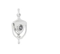 Heurtoir De Porte,Heurtoir De Porte D'Entree Lot De 4 Heurtoirs Porte En Alliage Zinc 16 Mm (5/6 Po), Judas Haute Définition À 180 °, Trous For Portes 35 50 D'épaisseur(6 inch -Silver)
