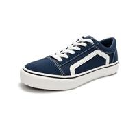 HEVA Chaussures classiques en toile pour femme - Chaussures de sport confortables à lacets - Chaussures de loisirs, Basse masculine, 40 EU