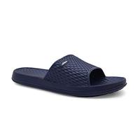 HEVA Chaussures de Plage Piscine Claquette Homme Intérieur Bain Extérieur Slide Sandales（9-43 Bleu foncé）