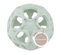 HEVEA Boule en forme d'étoile recyclée 100 % caoutchouc naturel à base de plantes, sans plastique, respectueux de l'environnement, sans BPA et approuvé par la FDA., menthe