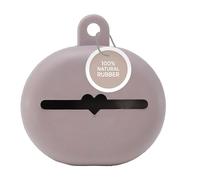 HEVEA Étui pour tétine en caoutchouc naturel - 100 % caoutchouc naturel - Design danois hygiénique pour tétines et tétines de biberon, se fixe facilement aux sacs et poussettes, sans BPA, végétalien,