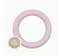 HEVEA Kawan Anneau de dentition Bleu écume de mer (Rose poudré, Ronde)