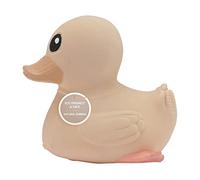 HEVEA Kawan Mini canard en caoutchouc - Jouet de bain naturel, parfait pour jouer, faire ses dents et se baigner - Jouets de bain sans