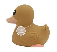 HEVEA Kawan Mini canard en caoutchouc - Jouet de bain pour bébé en caoutchouc 100 % naturel - Respectueux de l'environnement, parfait pour jouer, faire ses dents et se baigner - Jouets de bain sans