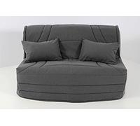 Hévéa Sélection Housse BZ 140x190 matelassée Gris FONCÉ Chine
