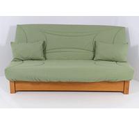 Hévéa Sélection Housse CLIC CLAC 130x190 matelassée Vert Olive
