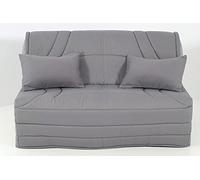 Hévéa Sélection Housse pour BZ 160x200 matelassée Gris Acier