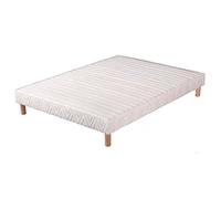 Hévéa Sélection SOMMIER TAPISSIER 26 Lattes 160x200 + 4 Pieds