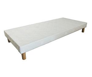 Hévéa Sélection SOMMIER TAPISSIER VOLIGE 80x190 + 4 Pieds