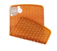 Hevea Tapis de Bain pour Bébé - Tapis de Baignoire en Caoutchouc Naturel Antidérapant pour Bébé - Conception Scandinave Écologique - Sûr et Respectueux de la Planète (Naturel)