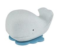 Hevea Upgecycelter Baleine Jouet de bain en caoutchouc recyclé à base de plantes, sans plastique, respectueux de l'environnement et sans BPA