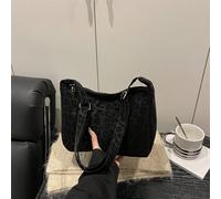 Hevel,Sac fourre-tout à grande capacité à la mode pour femmes, Design,Sac noir imprimé léopard,Sacs pour femme Polyuréthane