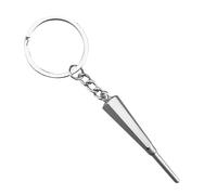 Hévêque dentiste - Charme de sac à dents, accessoire de bague de clé dentaire | Bijoux pendentif en brosse à dents drôle, pendentif de forage à dent créatifs, idée cadeau dentaire mignonne, porte-clé