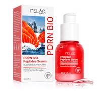Hévidencia PDRN BIO Peptides Serum 30 ml - Sérum Visage au PDRN de Saumon, Peptides, Niacinamide, Acide Hyaluronique - Hydratant, Raffermissant et Soin Anti-Âge