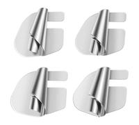 Hevysuo 4 Pcs Pied de Biche pour Ourlet Roulé,Pied Ourlet Roulotté en Acier Inoxydable 7-10 mm,Pieds Ourleur Roulé Universel pour Machines à Coudre