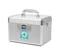 HEWEI WORKS Boîte Polyvalente avec Une Serrure 28.4x19.5x19.5cm, adapté à l'entreposage de médicaments et d'objets personnels Importants (ID, Cash, Documents). Contient Un Petit étui Portable (Moyen)