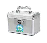 HEWEI WORKS Boîte Polyvalente avec Une Serrure, adapté à l'entreposage de médicaments et d'objets personnels Importants (ID, Cash, Documents). Contient un Petit étui Portable (Petit)