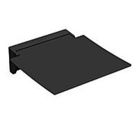 Hewi 350 siège rabattable mobile 950.51.4019092, 350 x 373 x 107 mm, siège gris anthracite