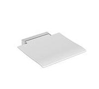 Hewi 450 siège rabattable 950.51.210XA92 450 x 463 x 107 mm, surface d'assise gris anthracite, finition satinée