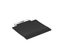 Hewi 450 siège rabattable 950.51.2159092 chromé, 450 x 463 x 107 mm, siège gris anthracite