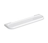 Hewi 477 actif + étagère 477.03D10098 plastique blanc signal, antimicrobien, bord complet