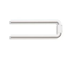 Hewi 477 actif + porte-serviettes 477.09D10098 antimicrobien, 2 pièces, plastique blanc signal